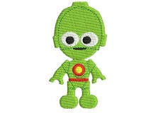 Stickmuster - Roboter Robo 5